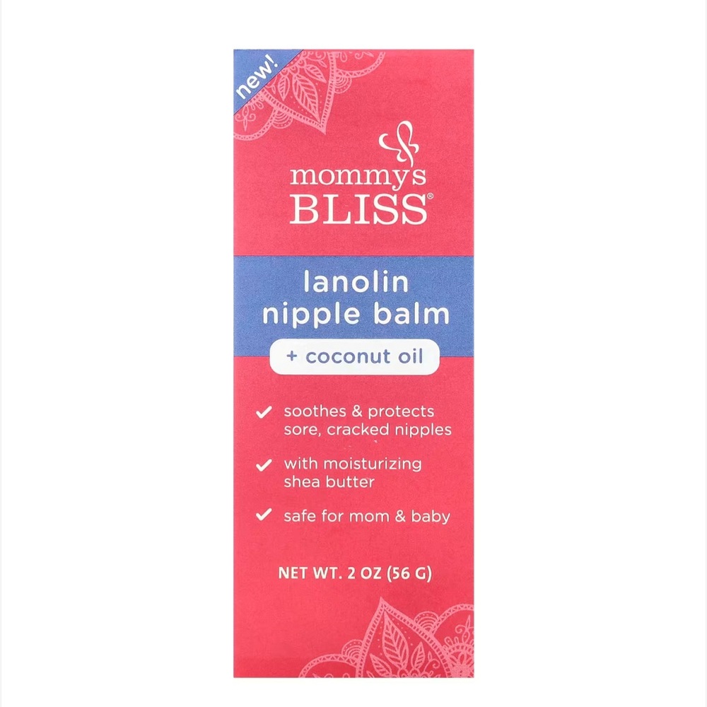 $15 for 2 - Mommy's Bliss Lanolin Nipple Balm with Coconut Oil